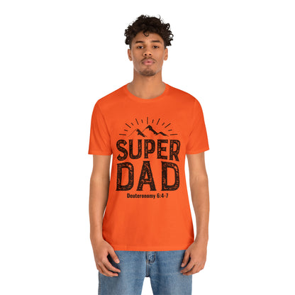 Super Dad Unisex Jersey Short Sleeve Tee