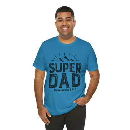 Super Dad Unisex Jersey Short Sleeve Tee