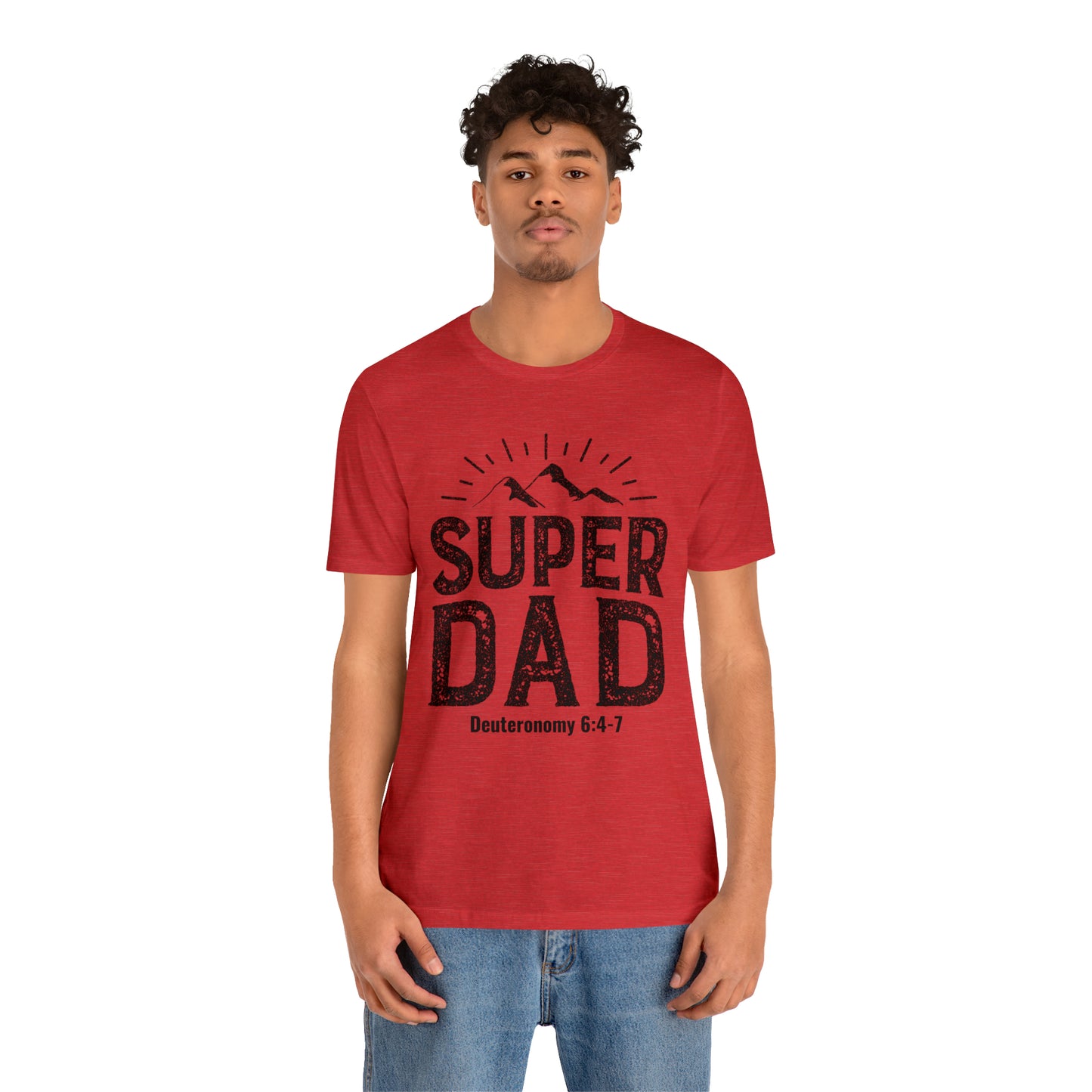 Super Dad Unisex Jersey Short Sleeve Tee