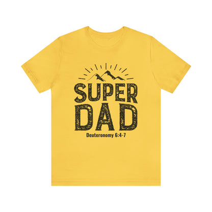 Super Dad Unisex Jersey Short Sleeve Tee