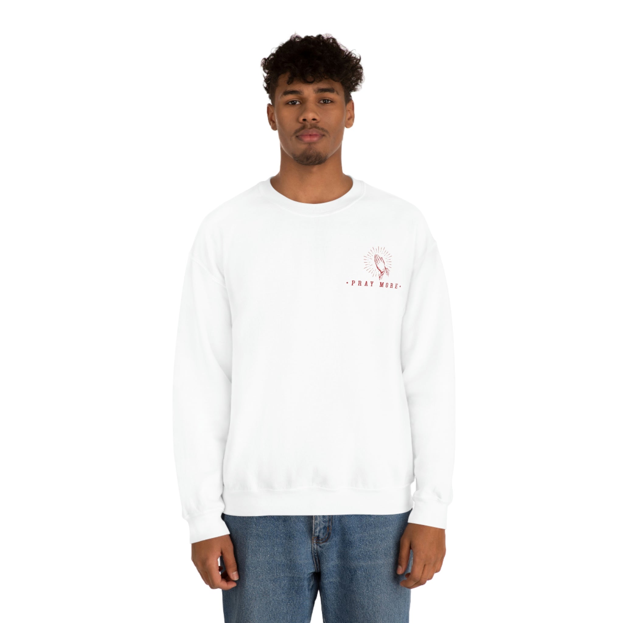 Loving Jesus Is Cool Crewneck Sweatshirt