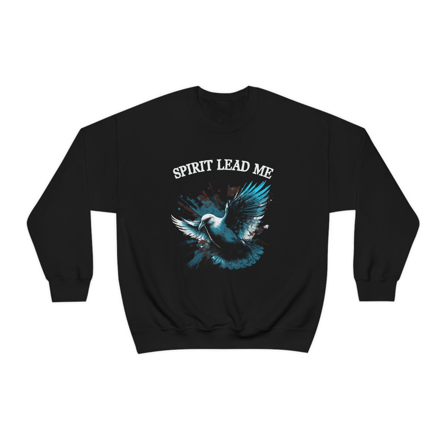 Spirit Lead Me Dove Christian Crewneck Sweatshirt