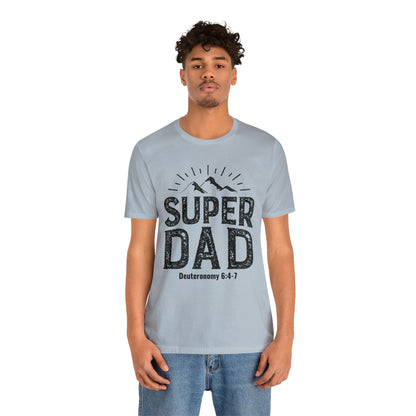 Super Dad Unisex Jersey Short Sleeve Tee