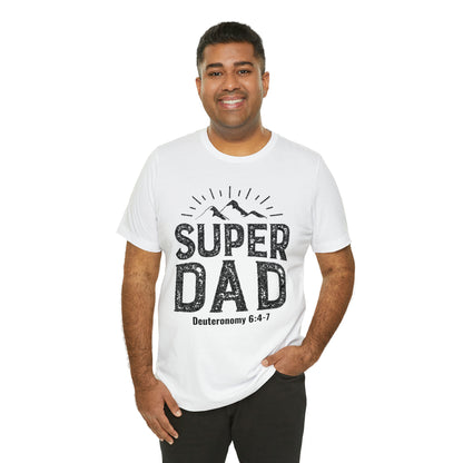 Super Dad Unisex Jersey Short Sleeve Tee