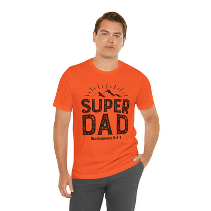 Super Dad Unisex Jersey Short Sleeve Tee