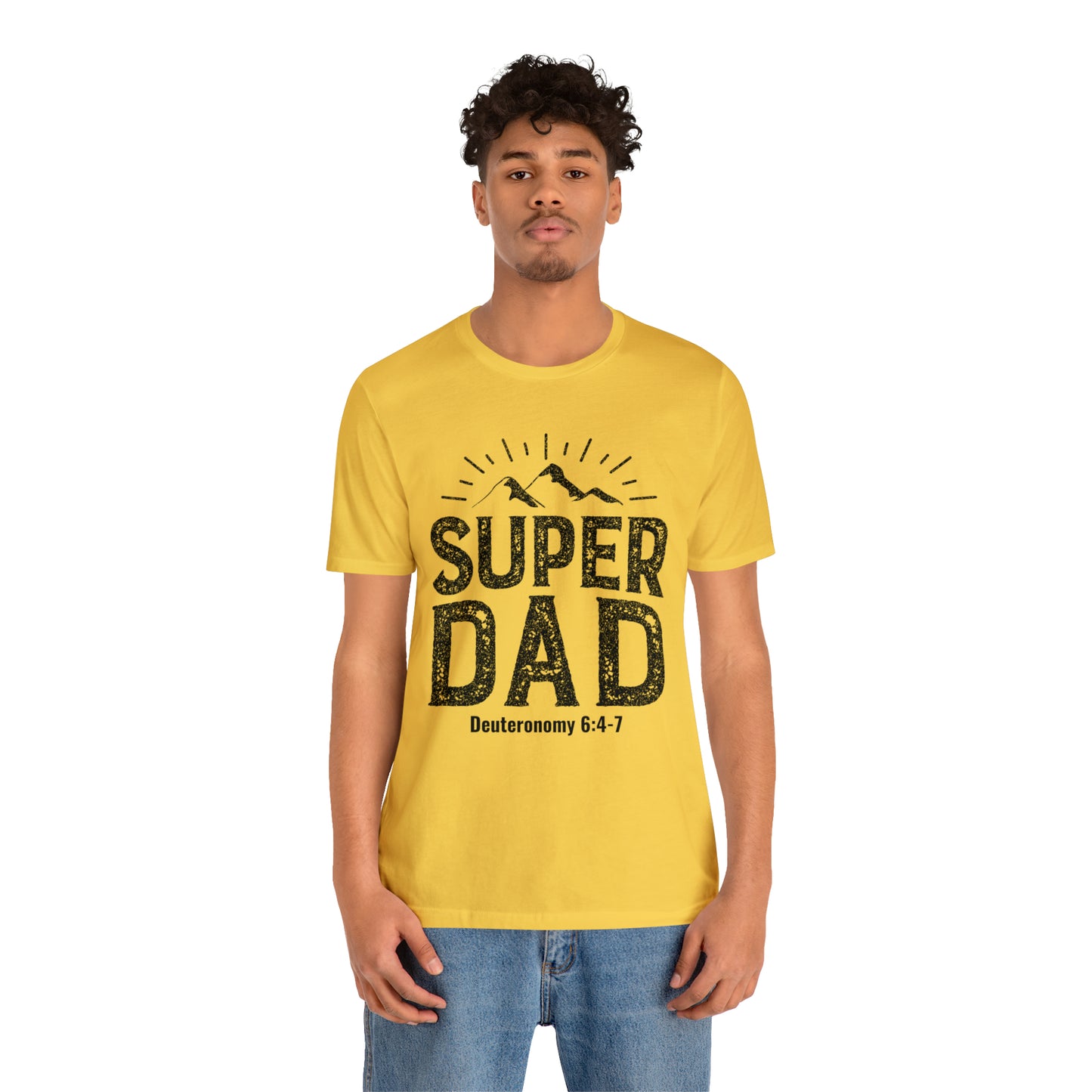 Super Dad Unisex Jersey Short Sleeve Tee