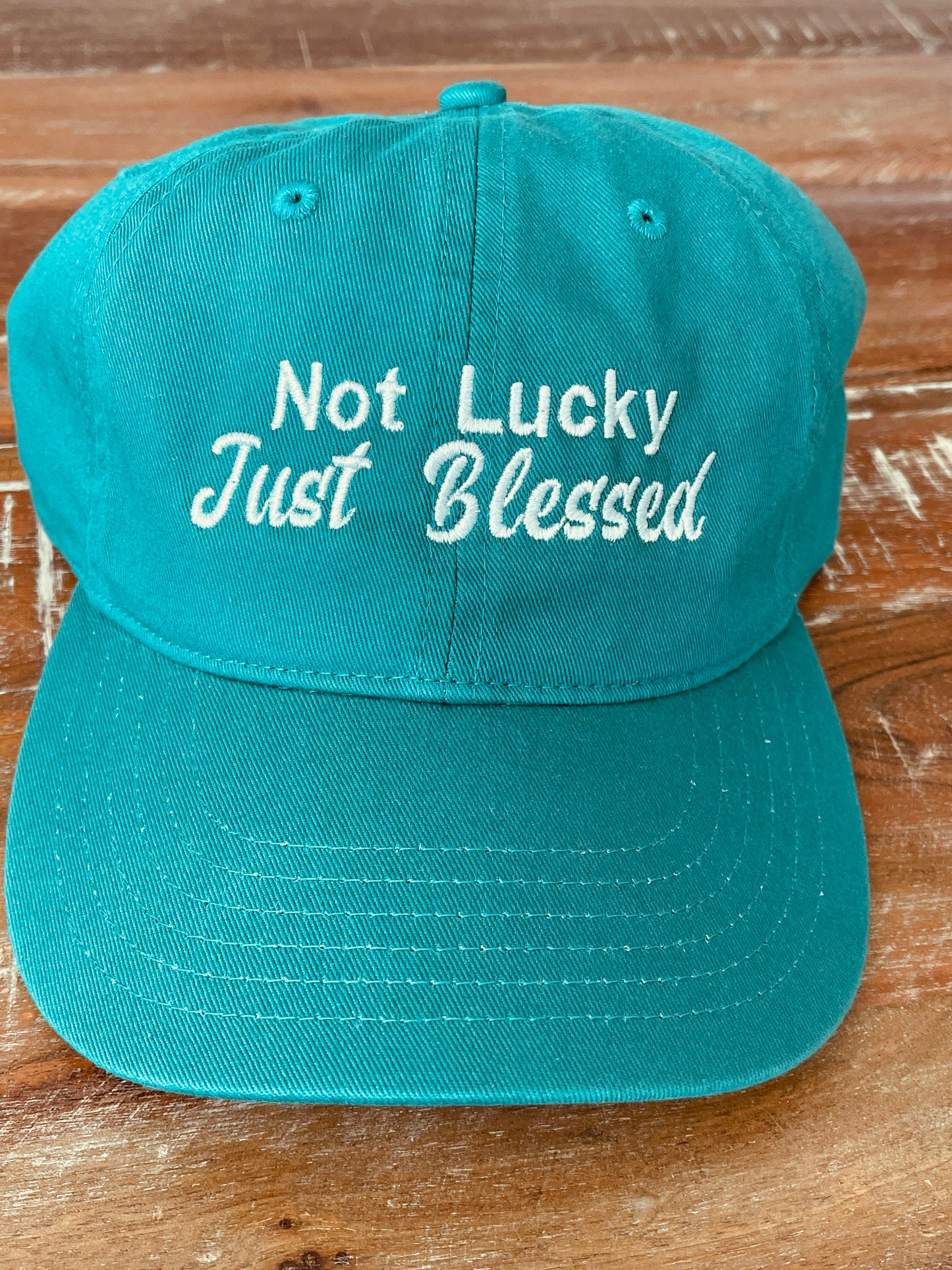 Not Lucky Just Blessed Baseball Cap