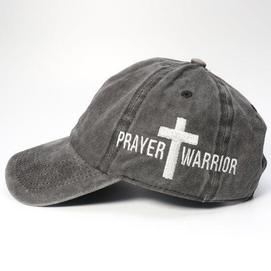 Prayer Warrior Cross Side Cap