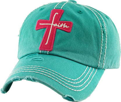 Vintage Faith in Cross Cap