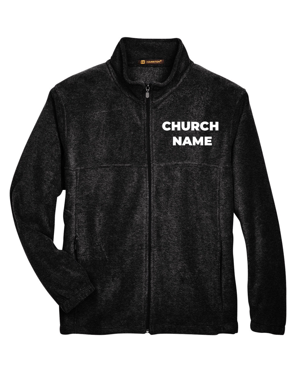 Personalized Church Premium Men's Full-Zip Fleece