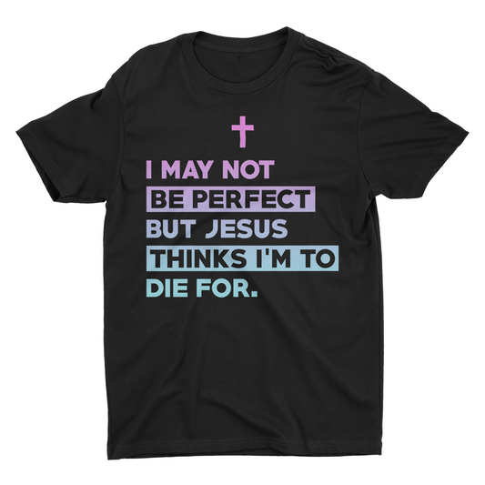 I May Not Be Perfect Unisex Tee