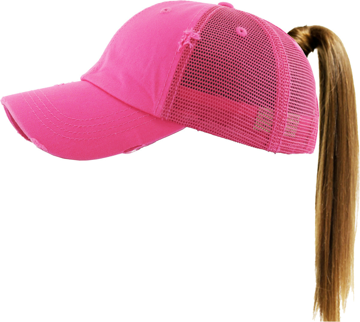 Blessed Mom Ponytail Hat