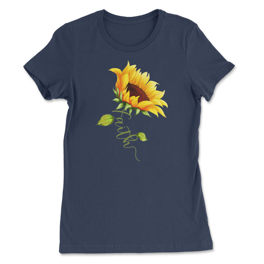 Faith Sunflower Women's T-Shirt