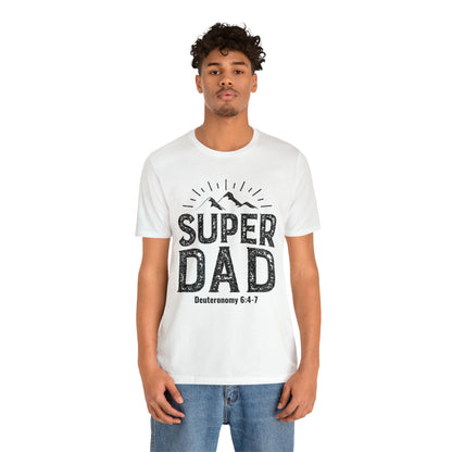 Super Dad Unisex Jersey Short Sleeve Tee