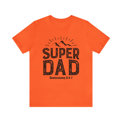 Super Dad Unisex Jersey Short Sleeve Tee