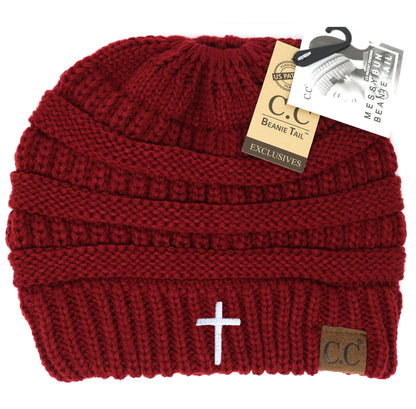 Cross Classic CC Beanie Ponytail/Messy Bun