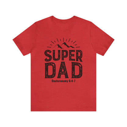 Super Dad Unisex Jersey Short Sleeve Tee