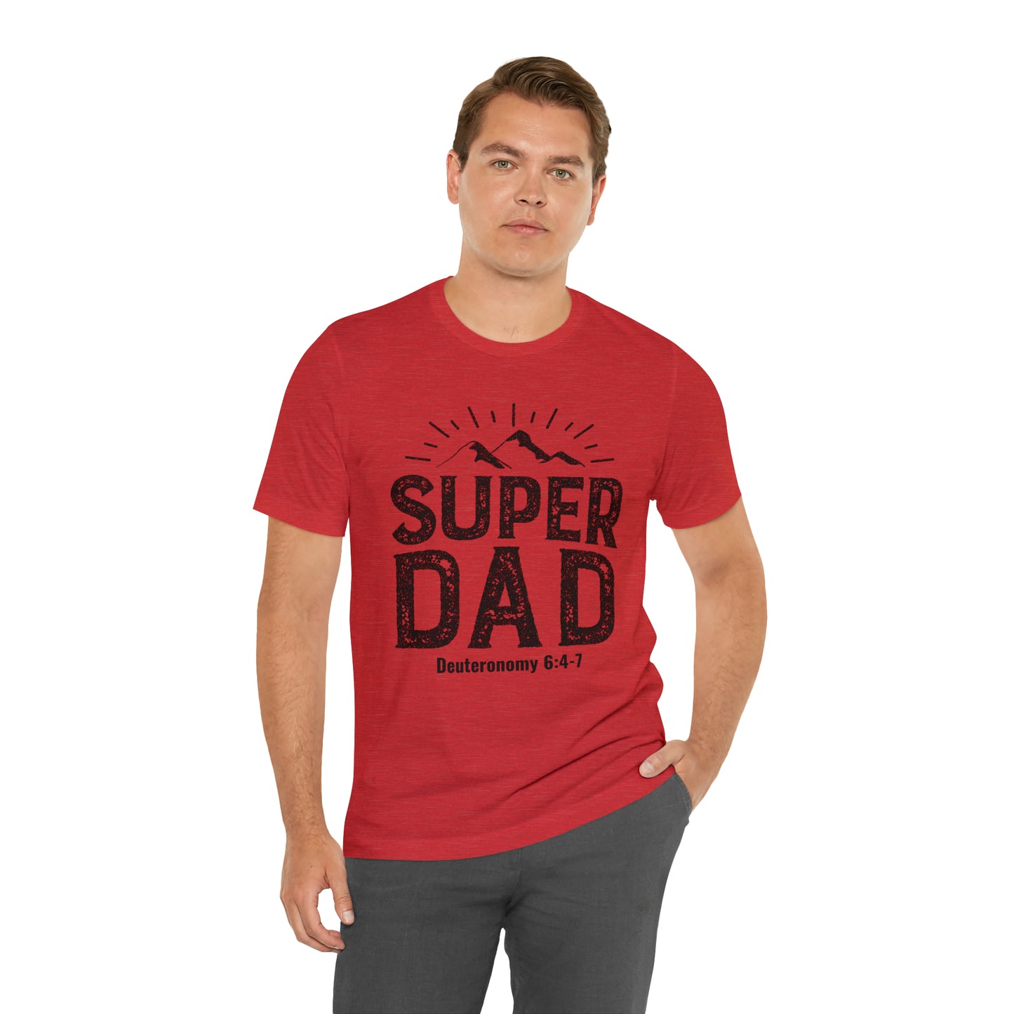 Super Dad Unisex Jersey Short Sleeve Tee