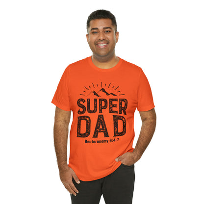 Super Dad Unisex Jersey Short Sleeve Tee