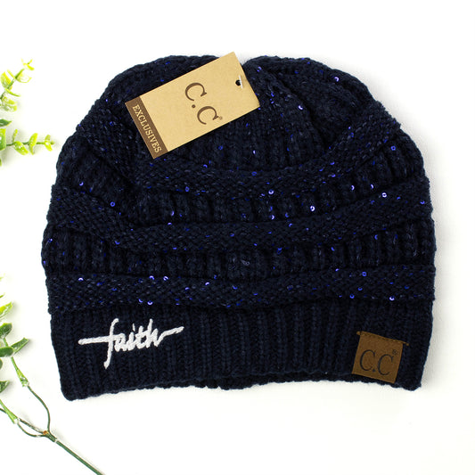Faith Sequin CC Beanie