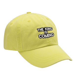 The King is Coming Embroidered Baseball Cap
