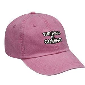 The King is Coming Embroidered Baseball Cap