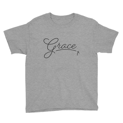Grace Script Youth Short Sleeve T-Shirt