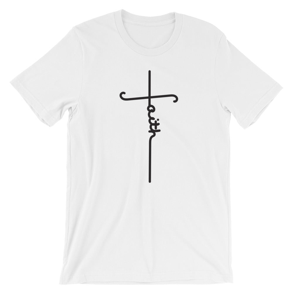 Faith Cross Short-Sleeve Unisex T-Shirt
