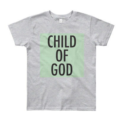 Child of God in Mint Youth Tee