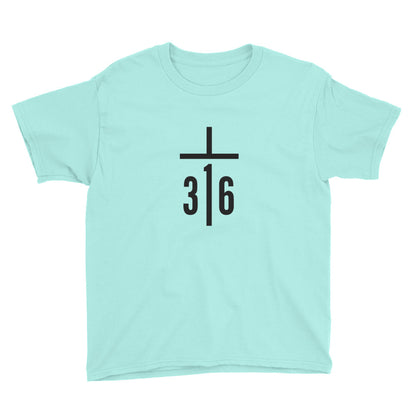 John 3:16 Youth Short Sleeve T-Shirt