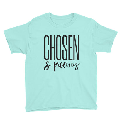 Chosen and Precious Youth Lightweight Fashion T-Shirt with Tear Away Label