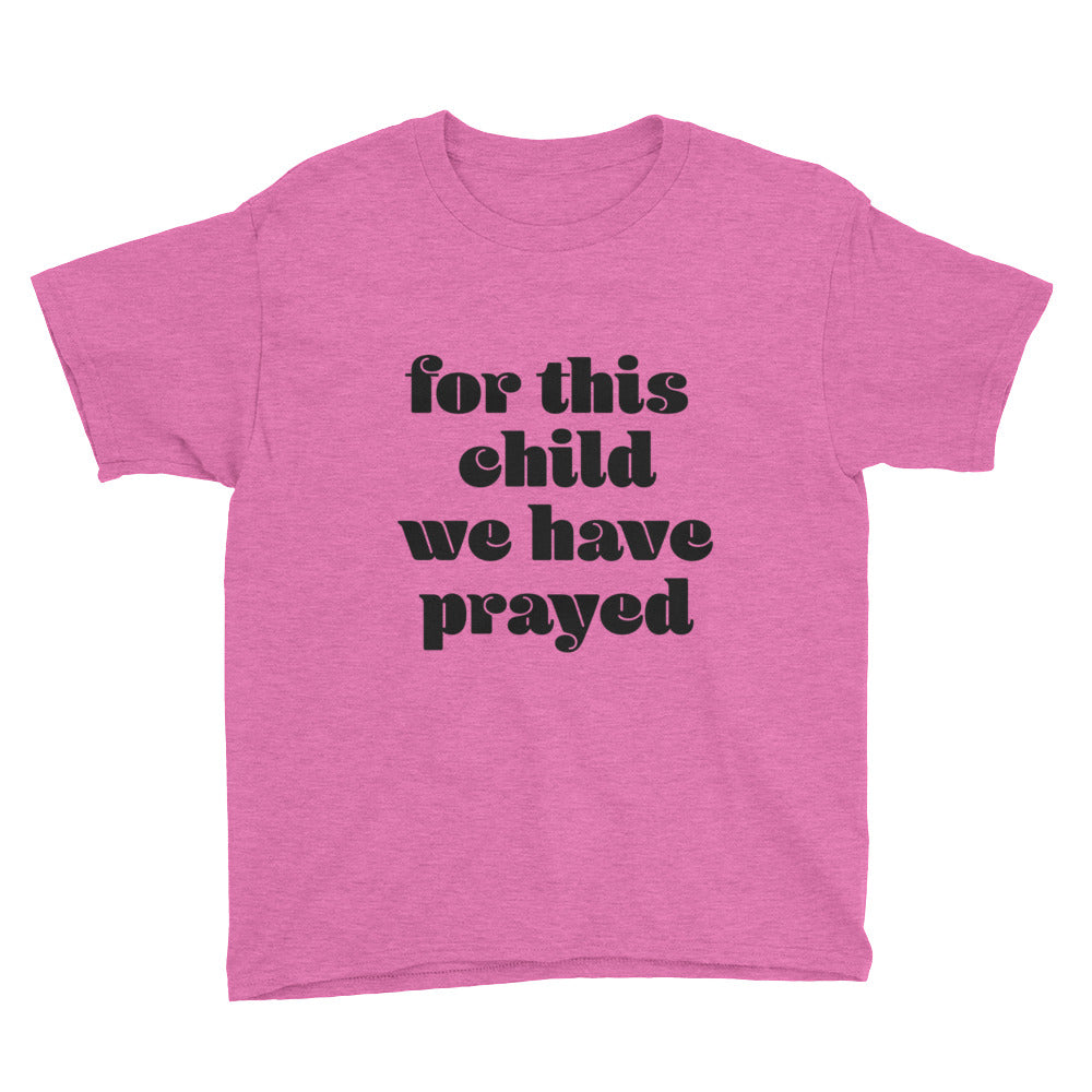 for this child Youth Short Sleeve T-Shirt