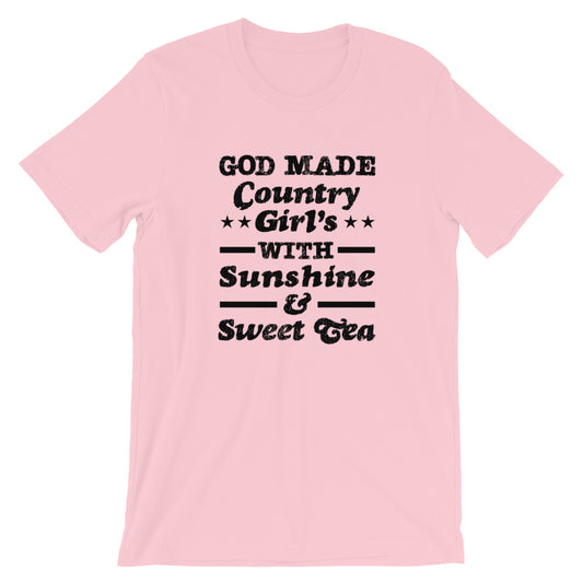 God made Country Girls Unisex T-Shirt