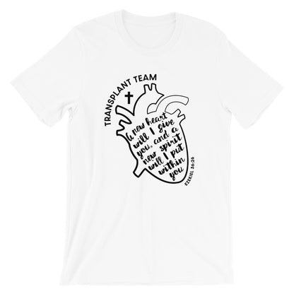 Transplant Team - New Heart Unisex T-Shirt