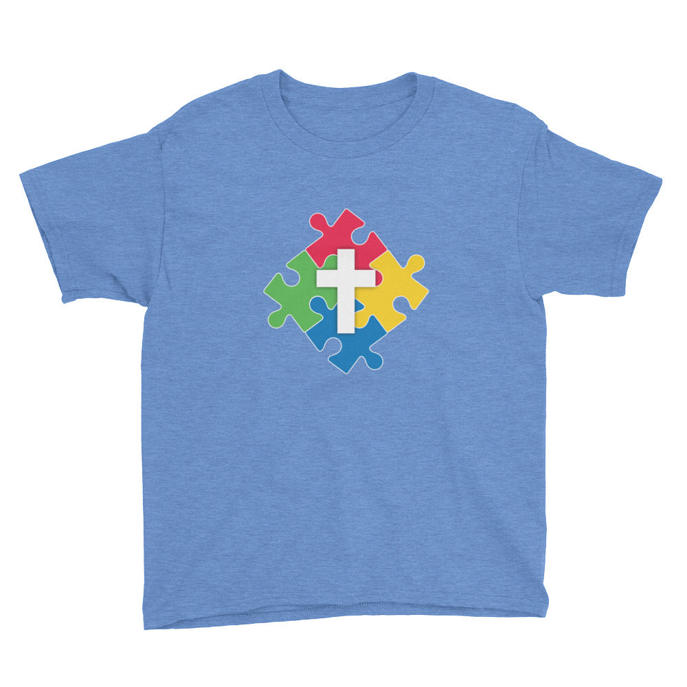 Autism Cross Youth Short Sleeve T-Shirt