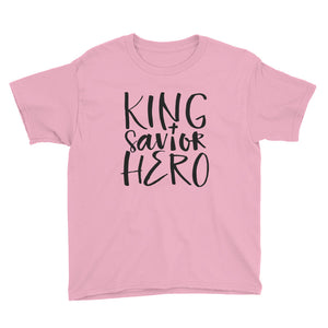 King Savior Hero Youth Short Sleeve T-Shirt