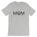 Mom Shadow Unisex Short Sleeve Jersey T-Shirt with Tear Away Label
