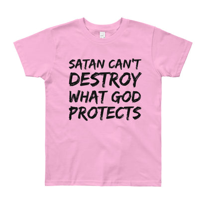 GOD Protects Youth Short Sleeve T-Shirt