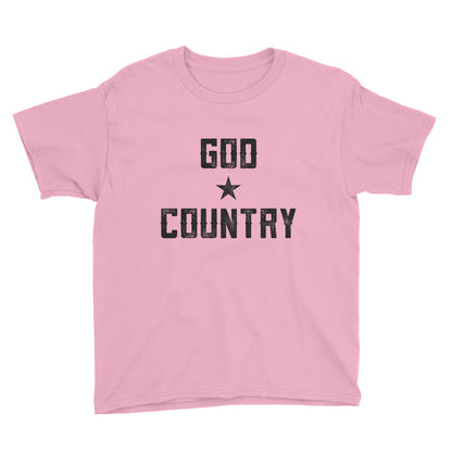 God Country Youth Short Sleeve T-Shirt