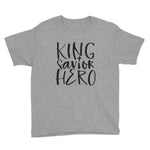 King Savior Hero Youth Short Sleeve T-Shirt