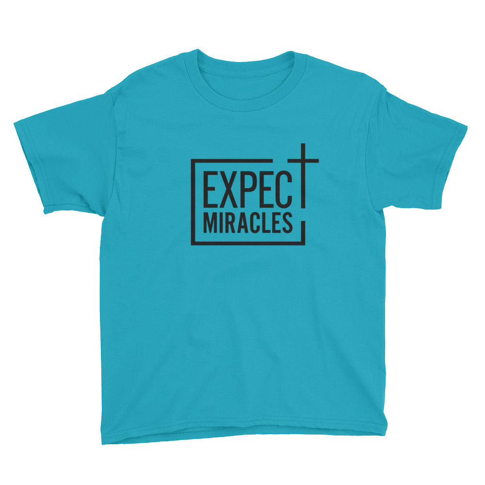 Expect Miracles Youth Short Sleeve T-Shirt