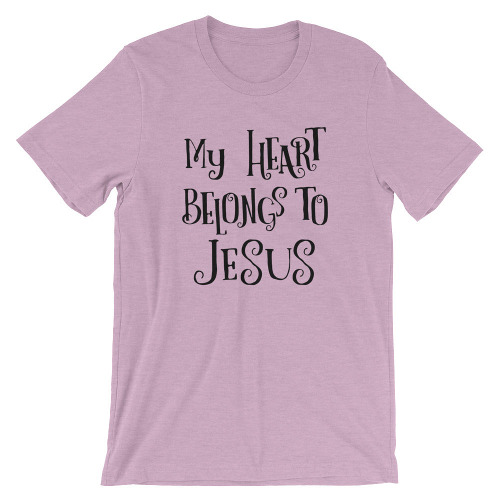 Heart Belongs to Jesus  Unisex T-Shirt