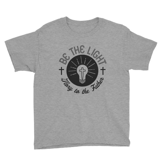 Be the Light retro Youth Short Sleeve T-Shirt