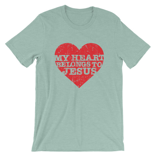 My Heart Belongs Love Unisex T-Shirt