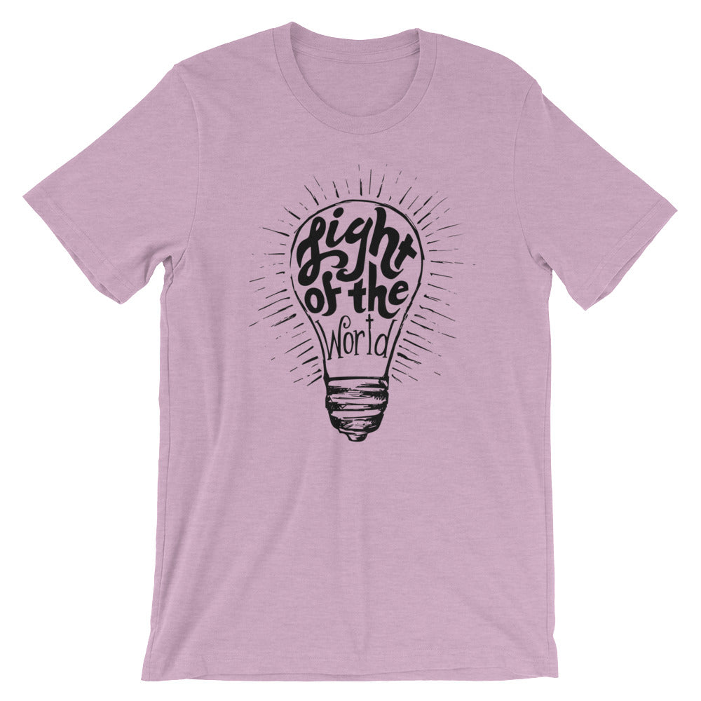 Light of the World Unisex Short Sleeve Jersey T-Shirt with Tear Away Label