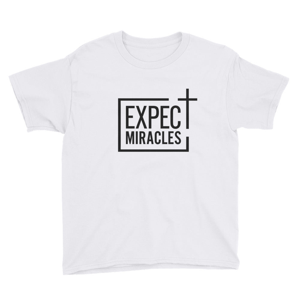 Expect Miracles Youth Short Sleeve T-Shirt