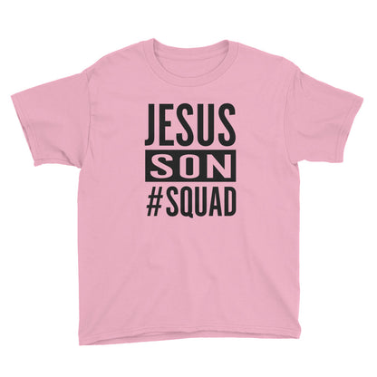 Jesus Son #Squad Youth Short Sleeve T-Shirt