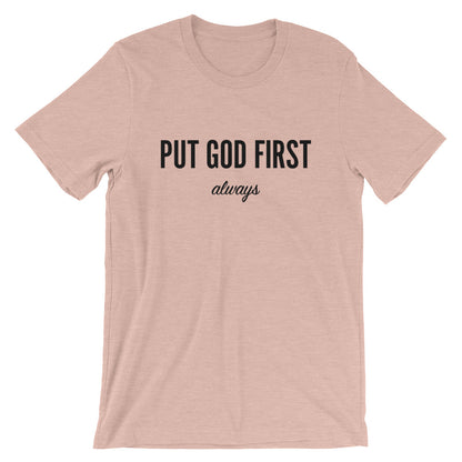 Put GOD First Unisex T-Shirt