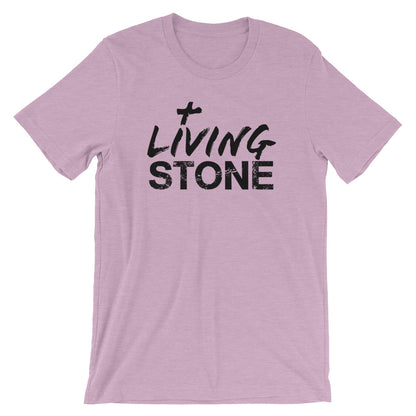Living Stone Unisex Short Sleeve Jersey T-Shirt with Tear Away Label