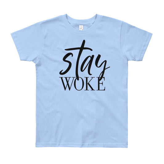 Stay Woke Youth Short Sleeve T-Shirt